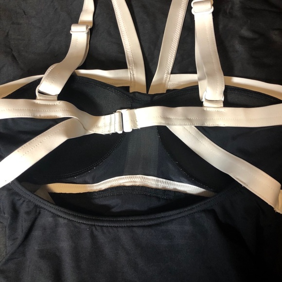 Jag black and white one piece swimsuit - Picture 6 of 10